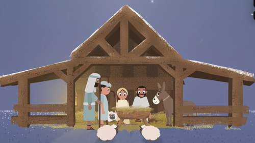 L’évangile de Noël : Jésus notre Sauveur – Histoire biblique pour les tout petits-2